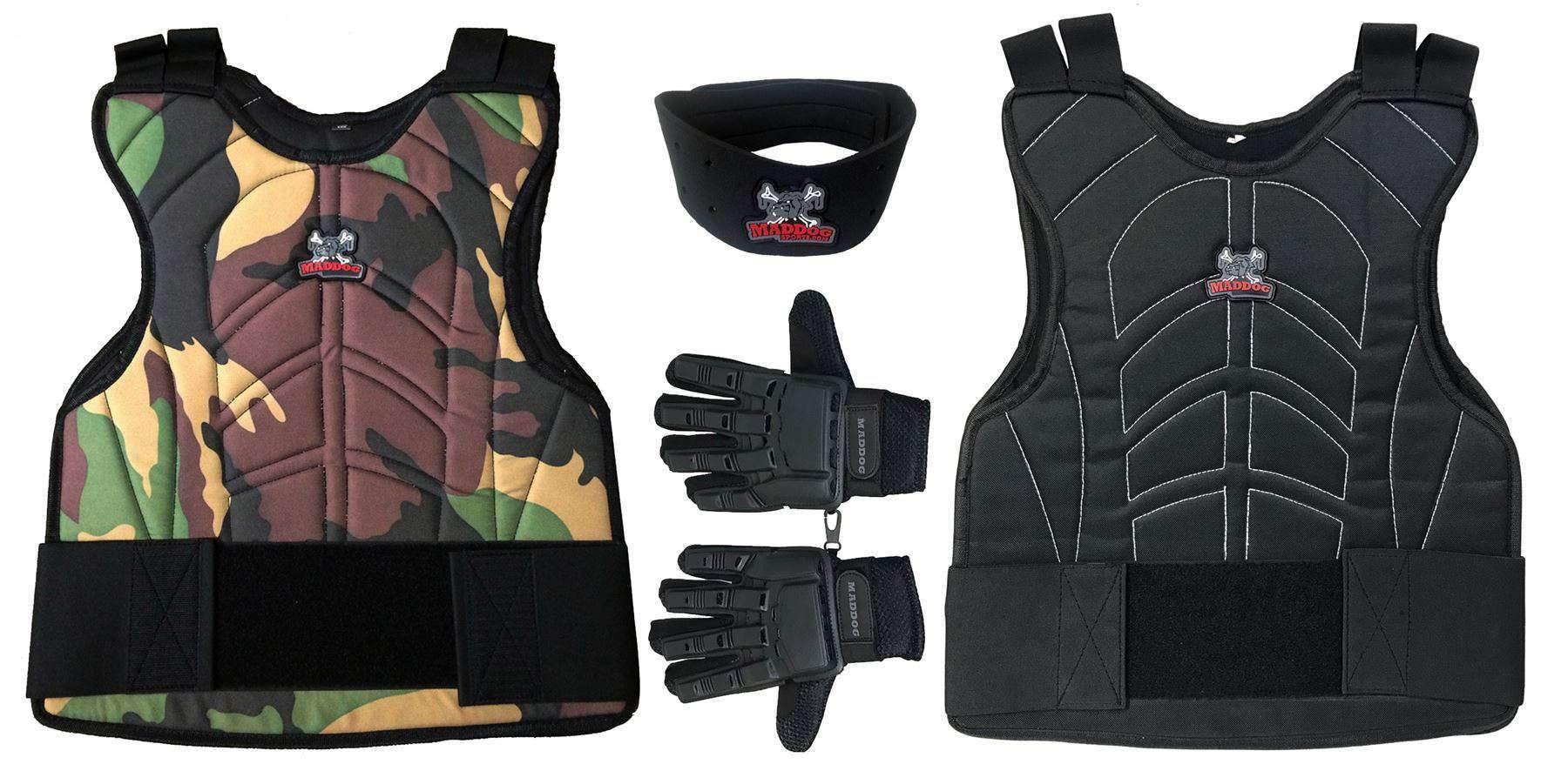 VALKEN IMPACT PADDED CHEST PROTECTOR - BLACK — CC Paintball