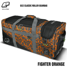 Planet Eclipse GX2 Classic Rolling Gearbag -  Fighter Orange