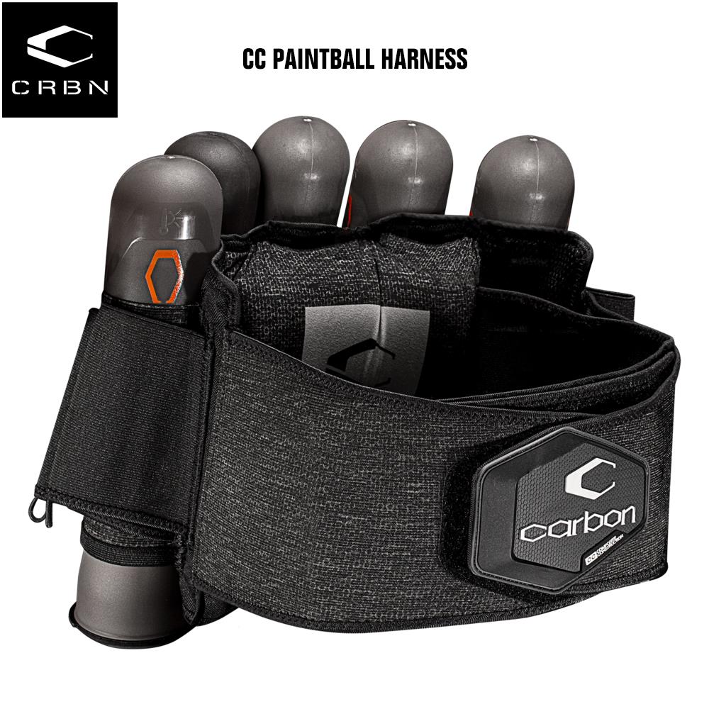Carbon Paintball CC Paintball Harness Vertical Pod Holder