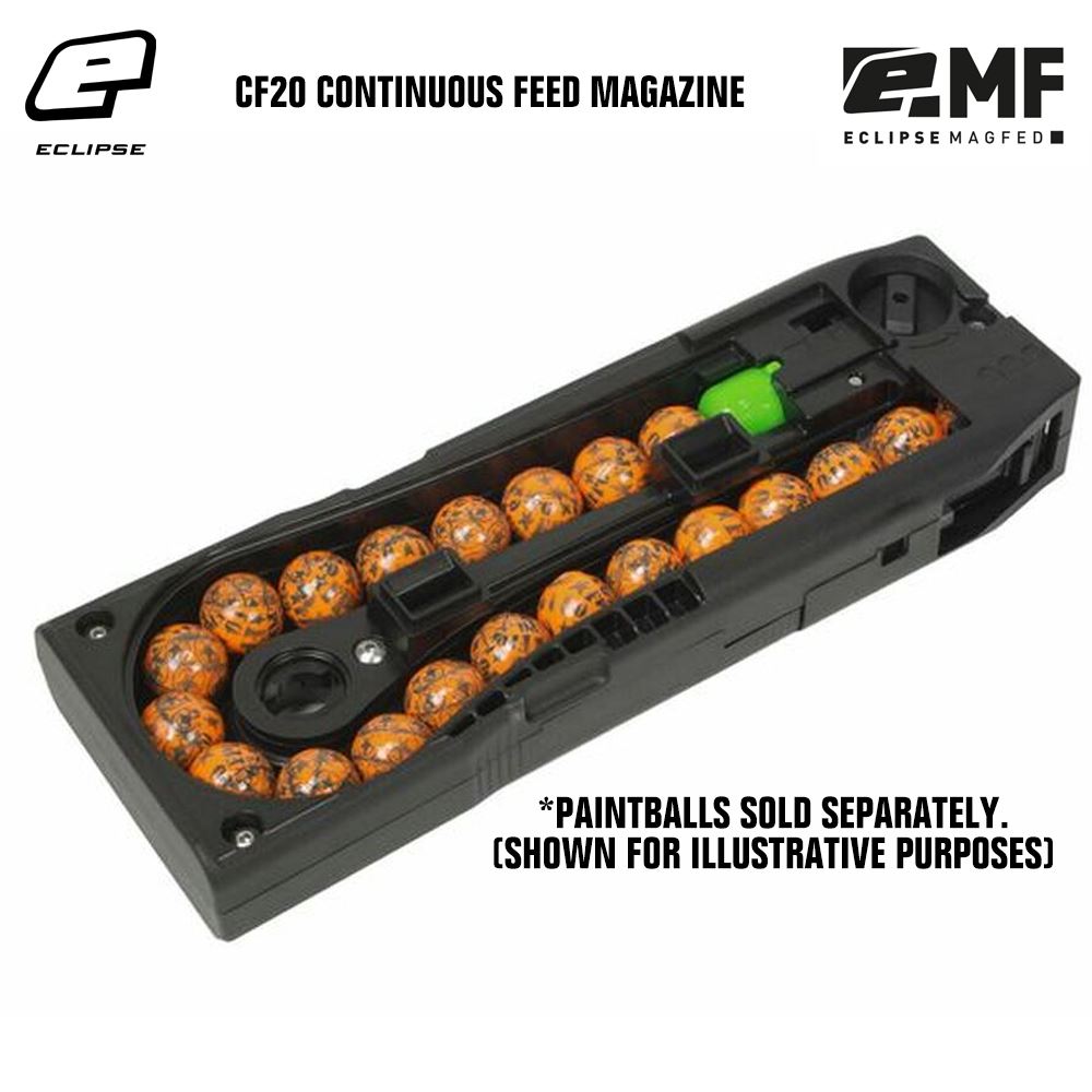 Planet Eclipse CF20 Continuous Feed 20 Round Magazine - Black