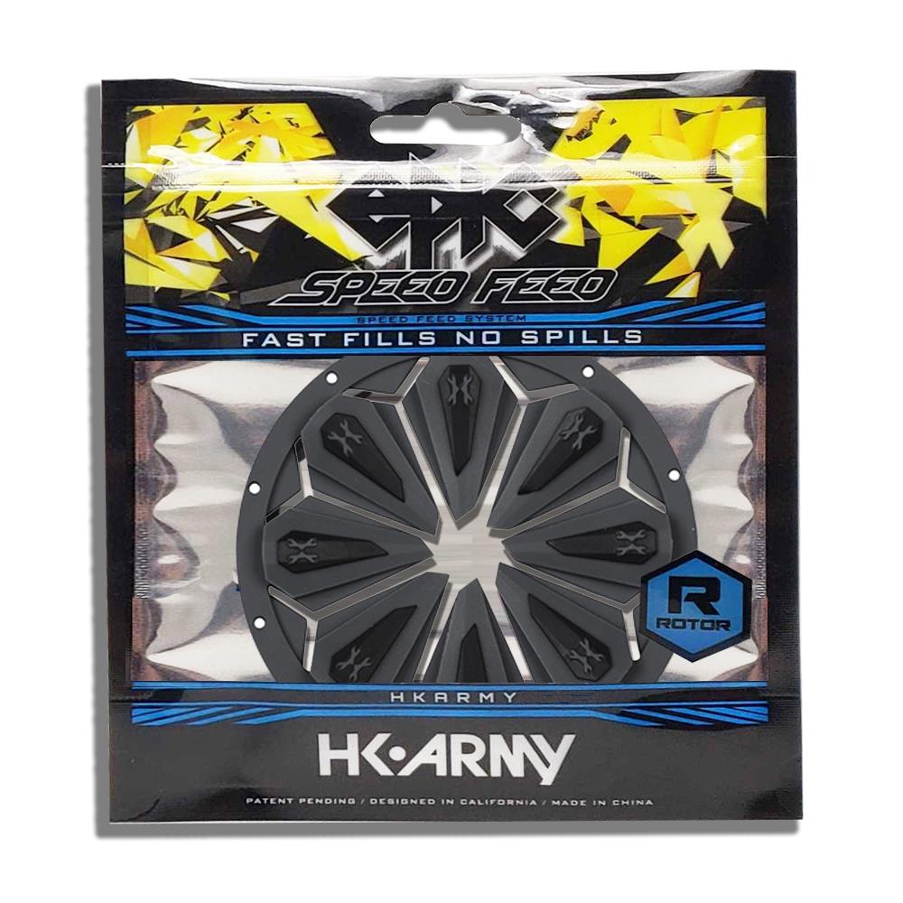 Dye LT-R Electronic Paintball Loader with HK Army Epic Speed Feed