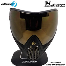 CLEARANCE - Dye I4 Thermal Paintball Mask Goggles - Black / Gold - OPEN BOX