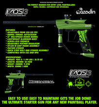 Maddog Azodin Kaos 3 Bronze Paintball Gun Marker Starter Package