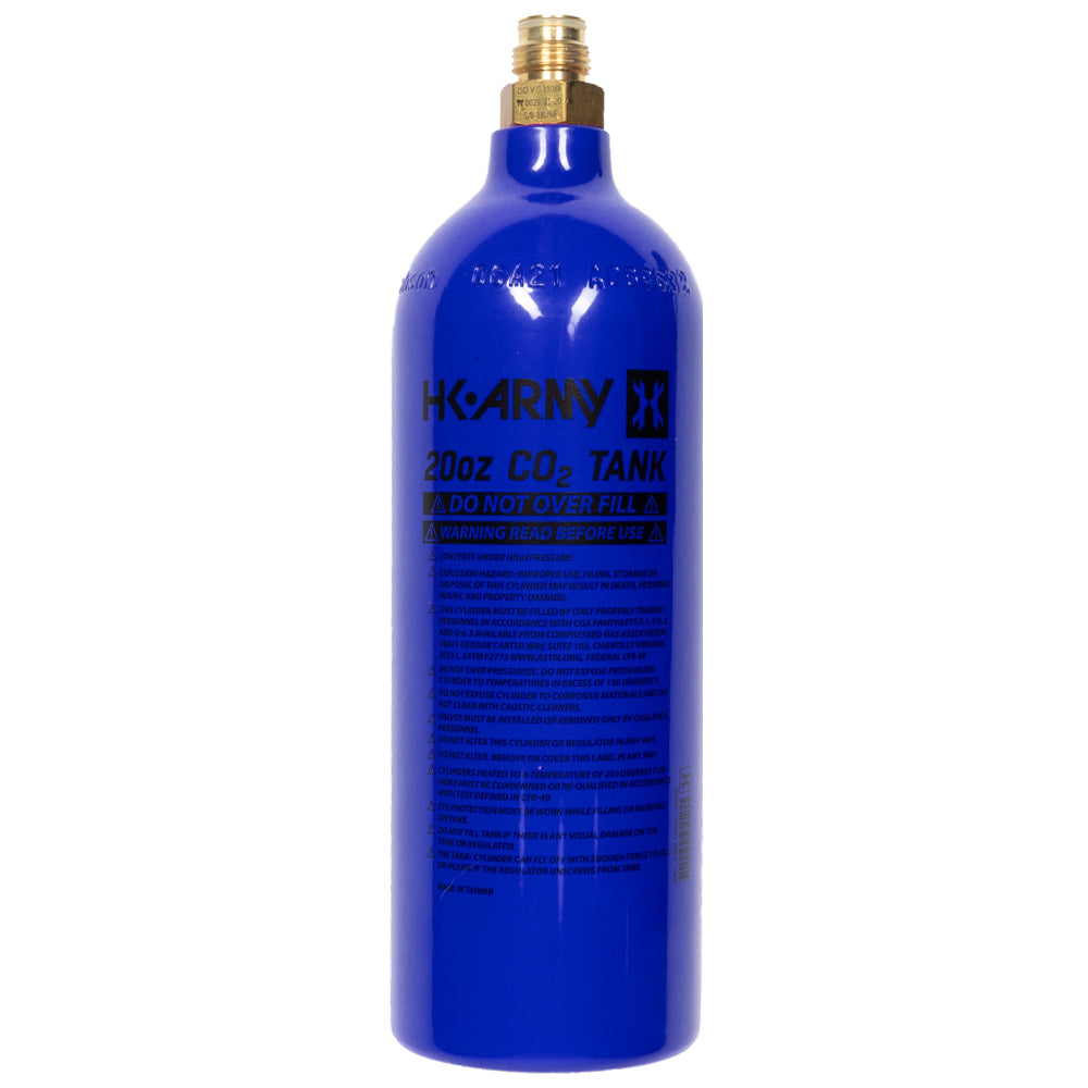 HK Army 20oz Aluminum CO2 Paintball Tank
