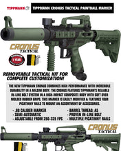 Tippmann Cronus Tactical Silver Paintball Gun Package