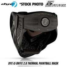 CLEARANCE - DYE i5 Paintball Goggle - Onyx - USED (But Not Abused)