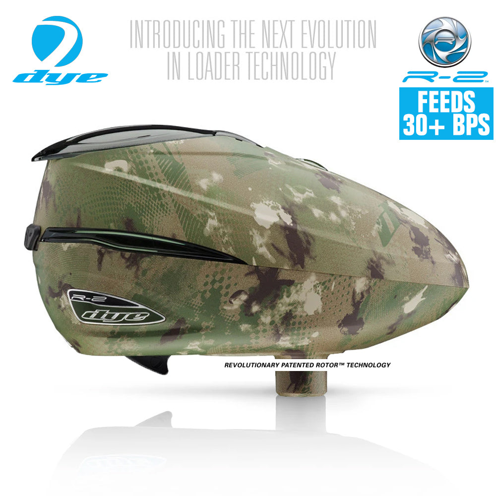 Dye Rotor R2 Electronic Paintball Loader - DyeCam