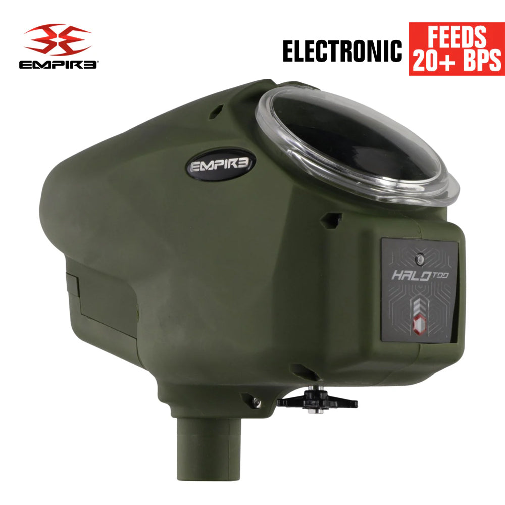 Empire Halo Too Electronic Paintball Loader Hopper - 20+BPS - LIMITED EDITION MATTE COLORS!
