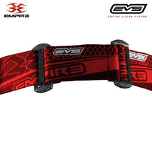 Empire EVS Thermal Paintball Mask Goggles - Black / Red - PaintballDeals.com