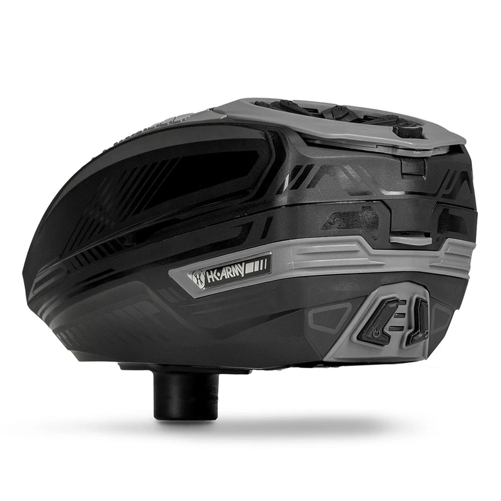 HK Army TFX 3.0 Electronic Paintball Loader - 22+ BPS - Black/Grey