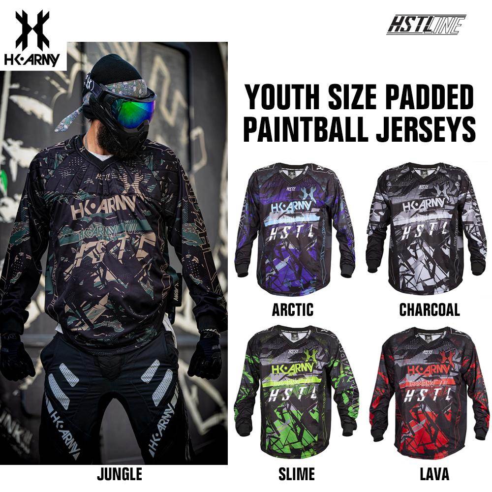 HK Army HSTL Line YOUTH Padded Paintball Jersey - PaintballDeals.com