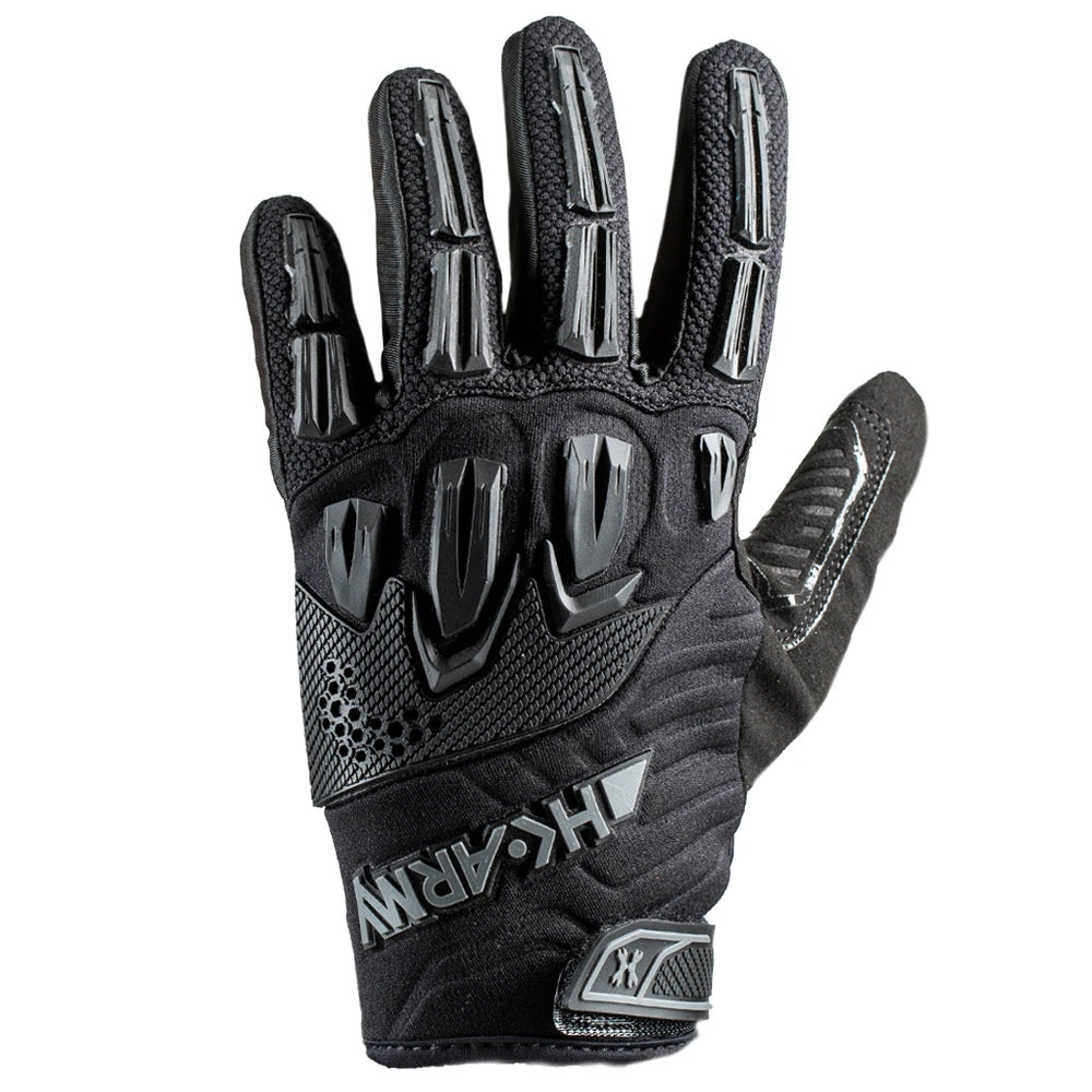 HK Army Full Finger Hardline Armored Paintball Gloves