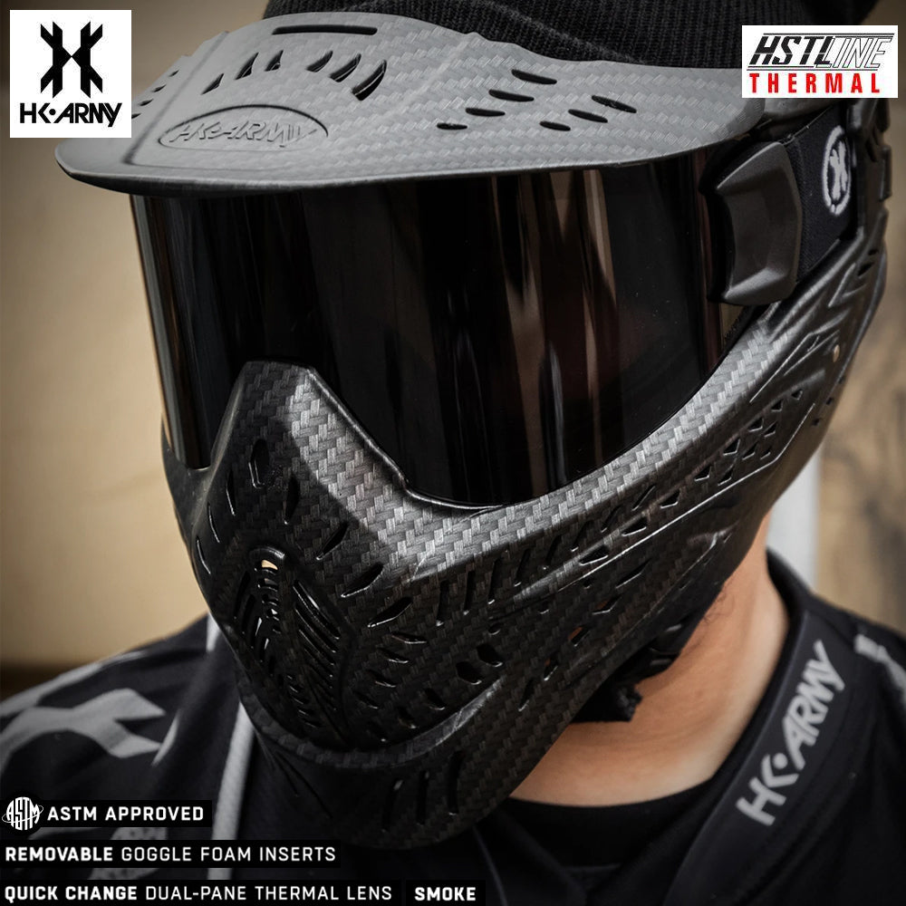 HK Army HSTL Goggle Paintball Airsoft Mask with Anti Fog Thermal Lens