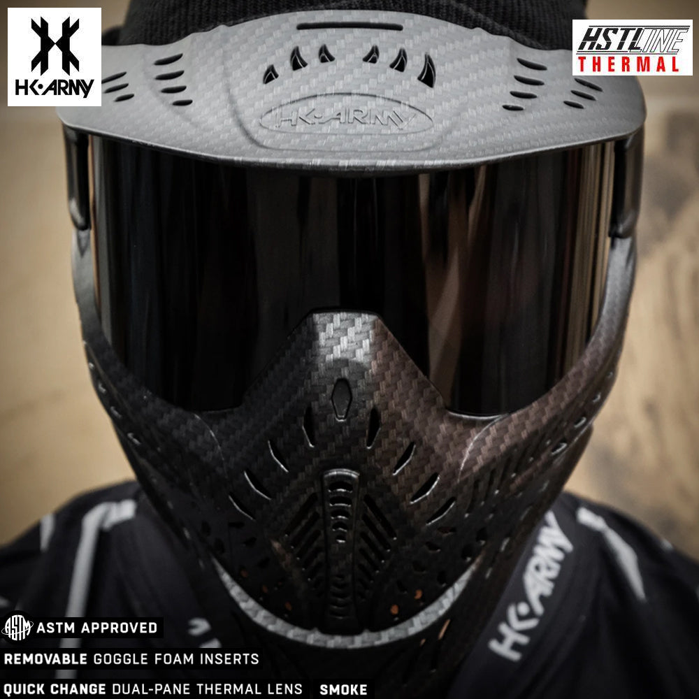 HK Army HSTL Goggle Paintball Airsoft Mask with Anti Fog Thermal Lens