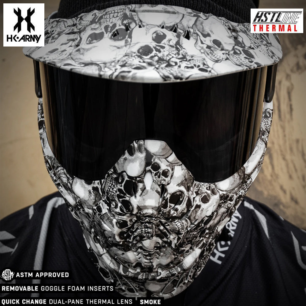 HK Army HSTL Goggle Paintball Airsoft Mask with Anti Fog Thermal Lens