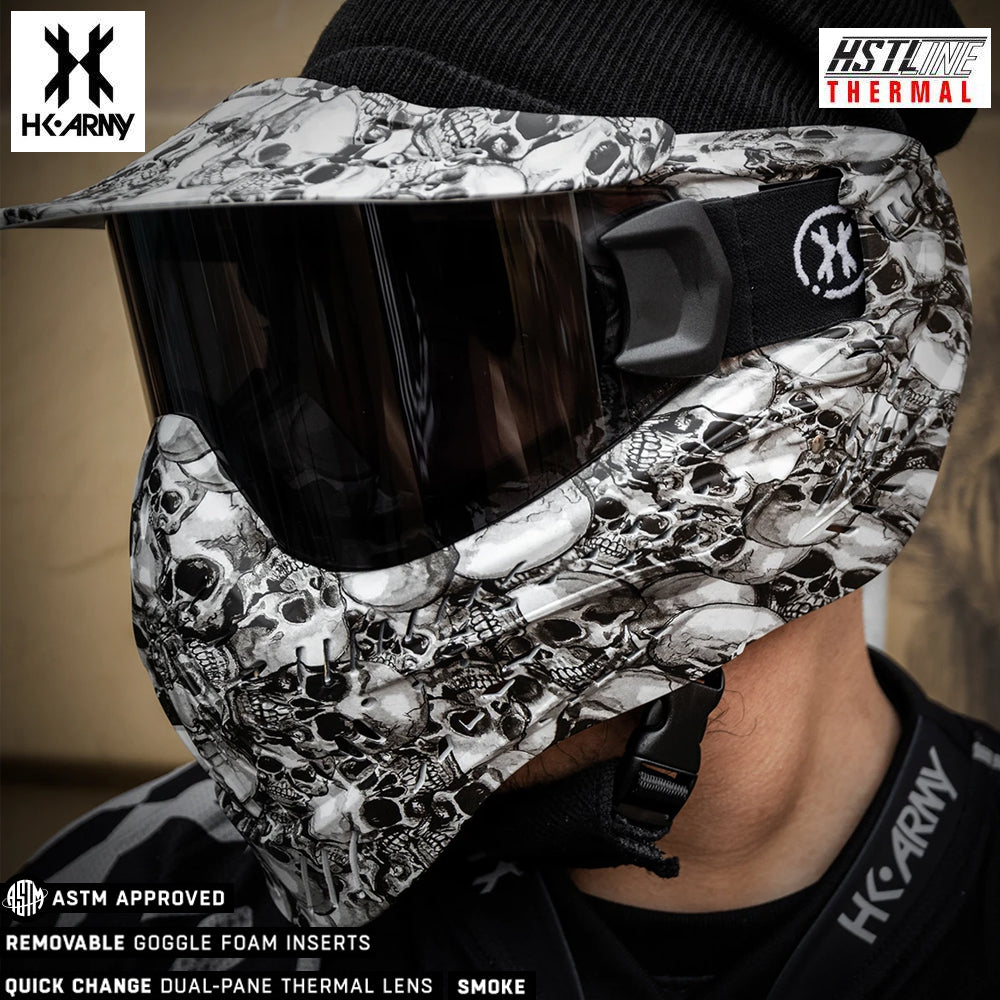 HK Army HSTL Goggle Paintball Airsoft Mask with Anti Fog Thermal Lens