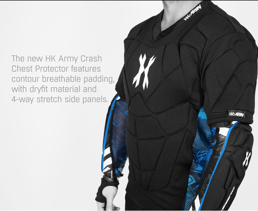 HK Army Crash Paintball Chest Protector - PaintballDeals.com
