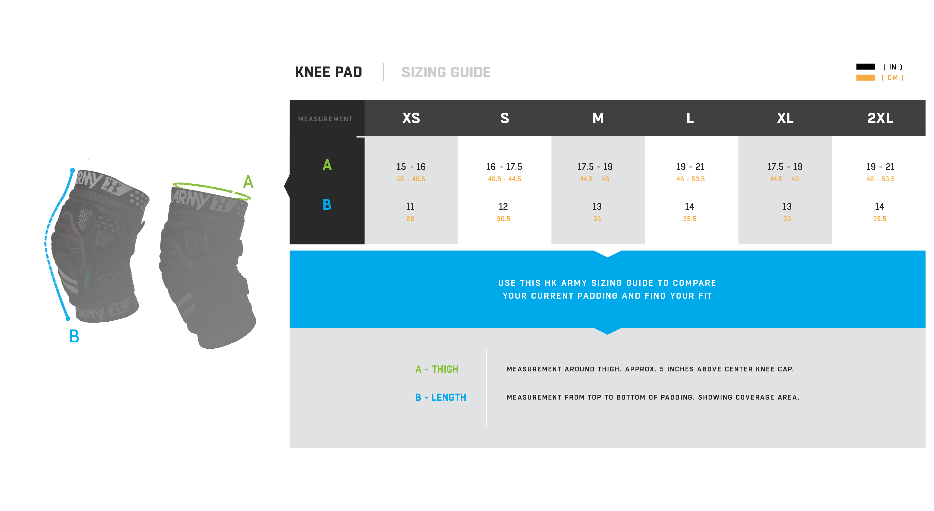 HK Army Paintball CTX Knee Pads