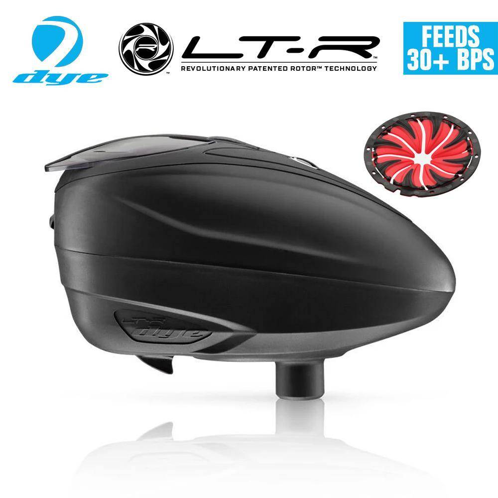 Dye LT-R Electronic Paintball Loader Hopper 30+ BPS - PaintballDeals.com