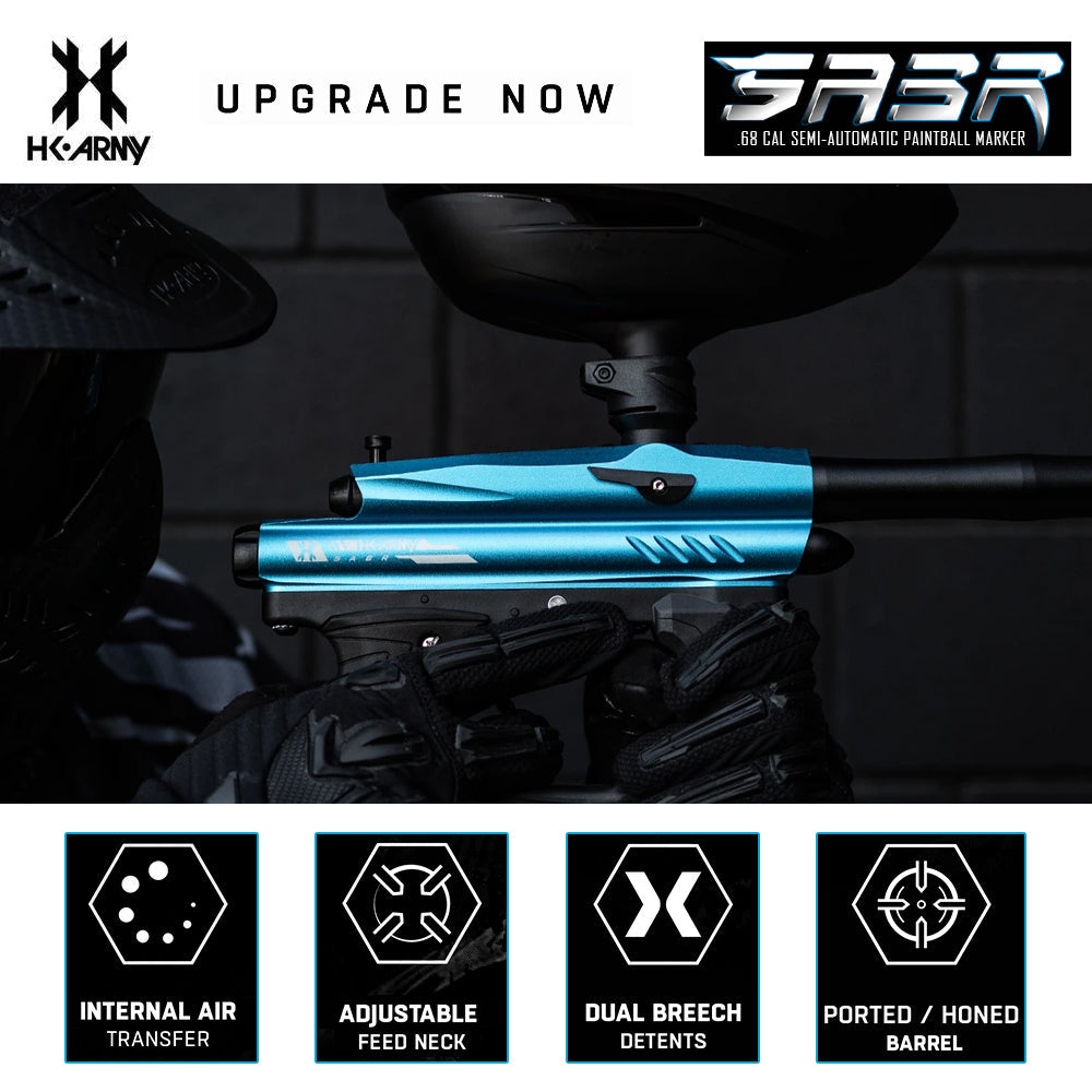 CLEARANCE HK Army SABR Paintball Gun - Marker Semi Auto .68 Cal - USED