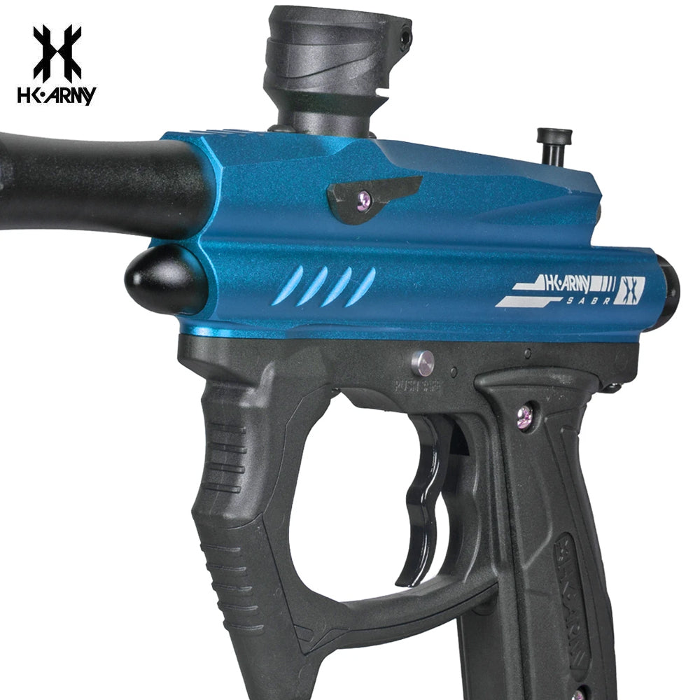 Maddog HK Army SABR Silver HPA Paintball Gun Marker Starter Package