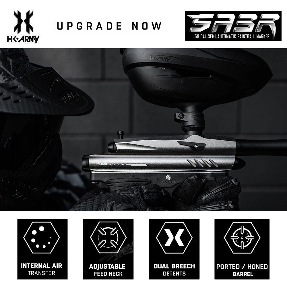 CLEARANCE HK Army SABR Paintball Gun - Marker Semi Auto .68 Cal - USED