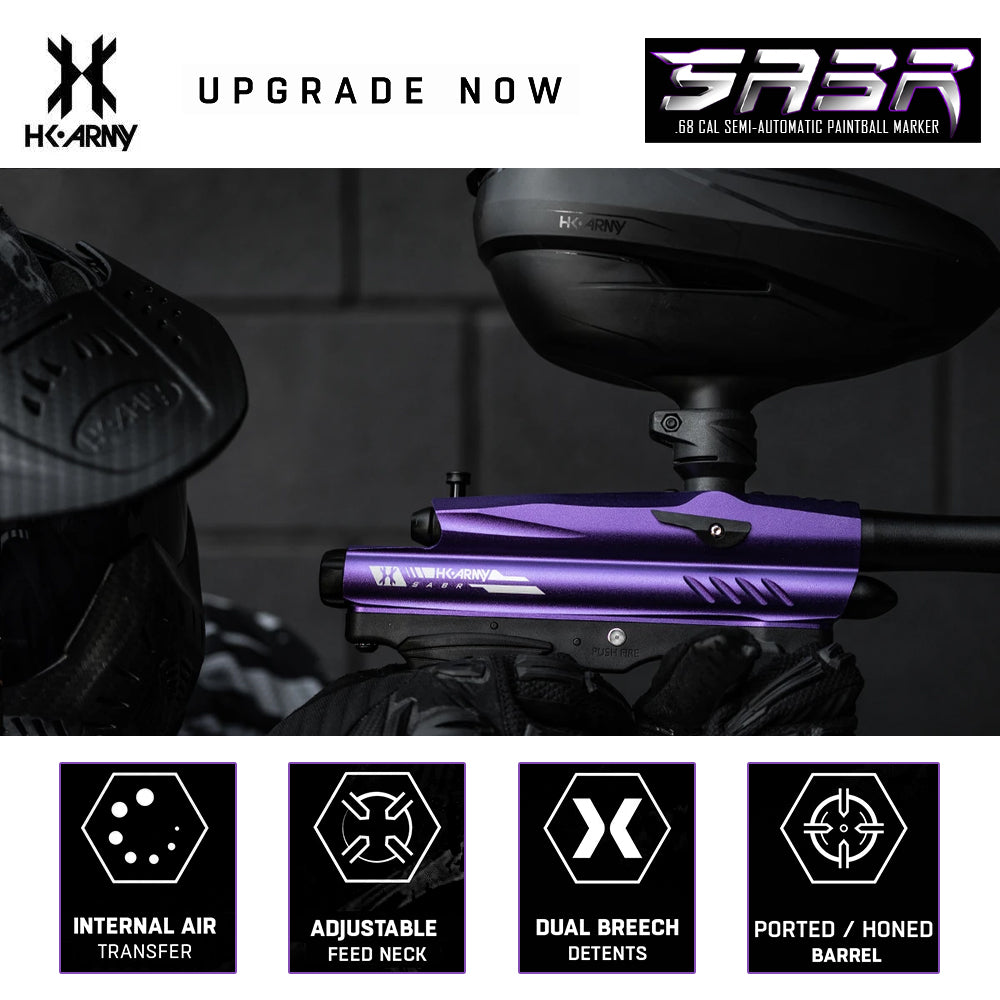 CLEARANCE HK Army SABR Paintball Gun - Marker Semi Auto .68 Cal - USED But NOT Abused