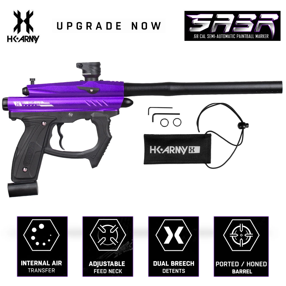 CLEARANCE HK Army SABR Paintball Gun - Marker Semi Auto .68 Cal - USED But NOT Abused