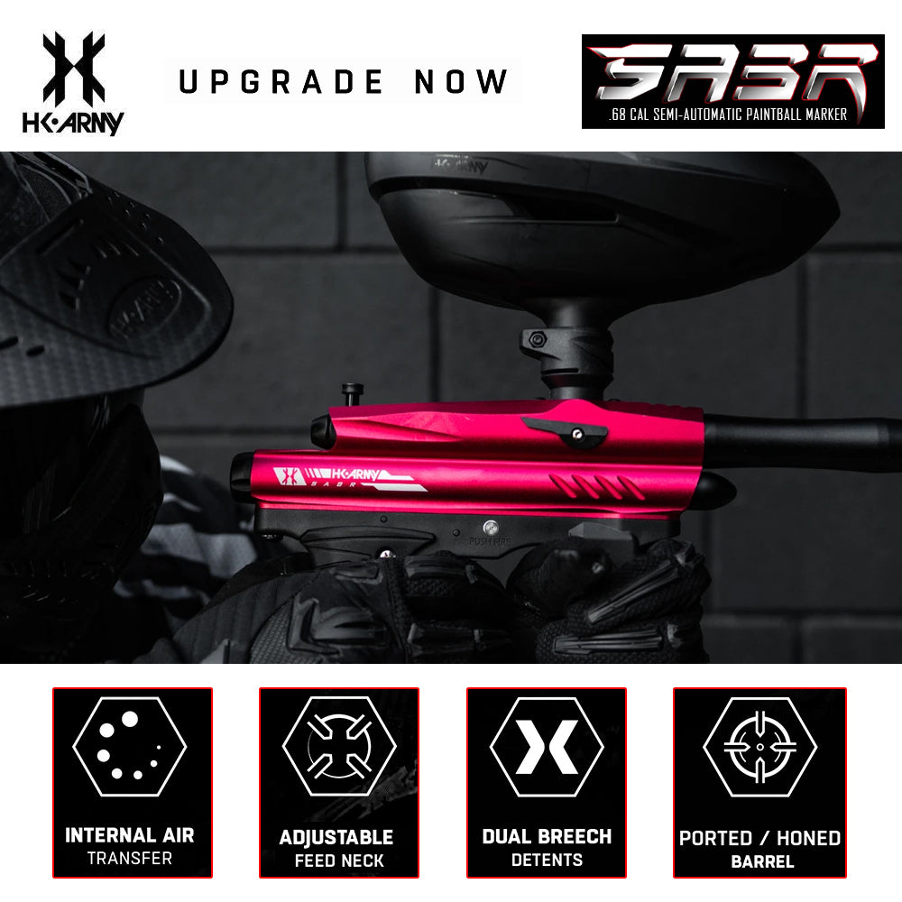 CLEARANCE HK Army SABR Paintball Gun - Marker Semi Auto .68 Cal - USED But NOT Abused