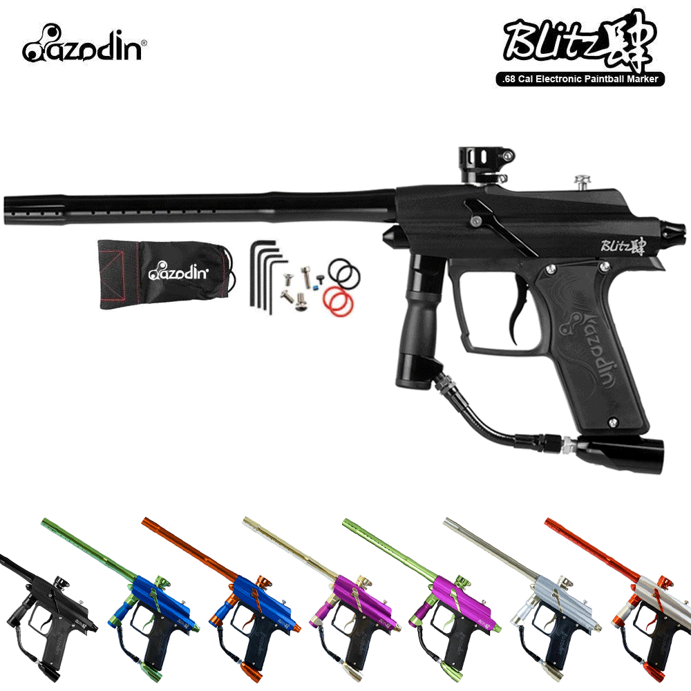 Azodin Blitz 4 Electronic .68 Caliber Paintball Gun