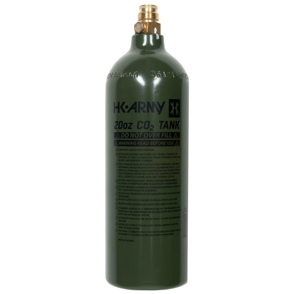 HK Army 20oz Aluminum CO2 Paintball Tank
