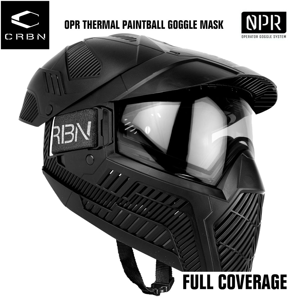 Carbon OPR Operator Thermal Paintball Goggles Mask