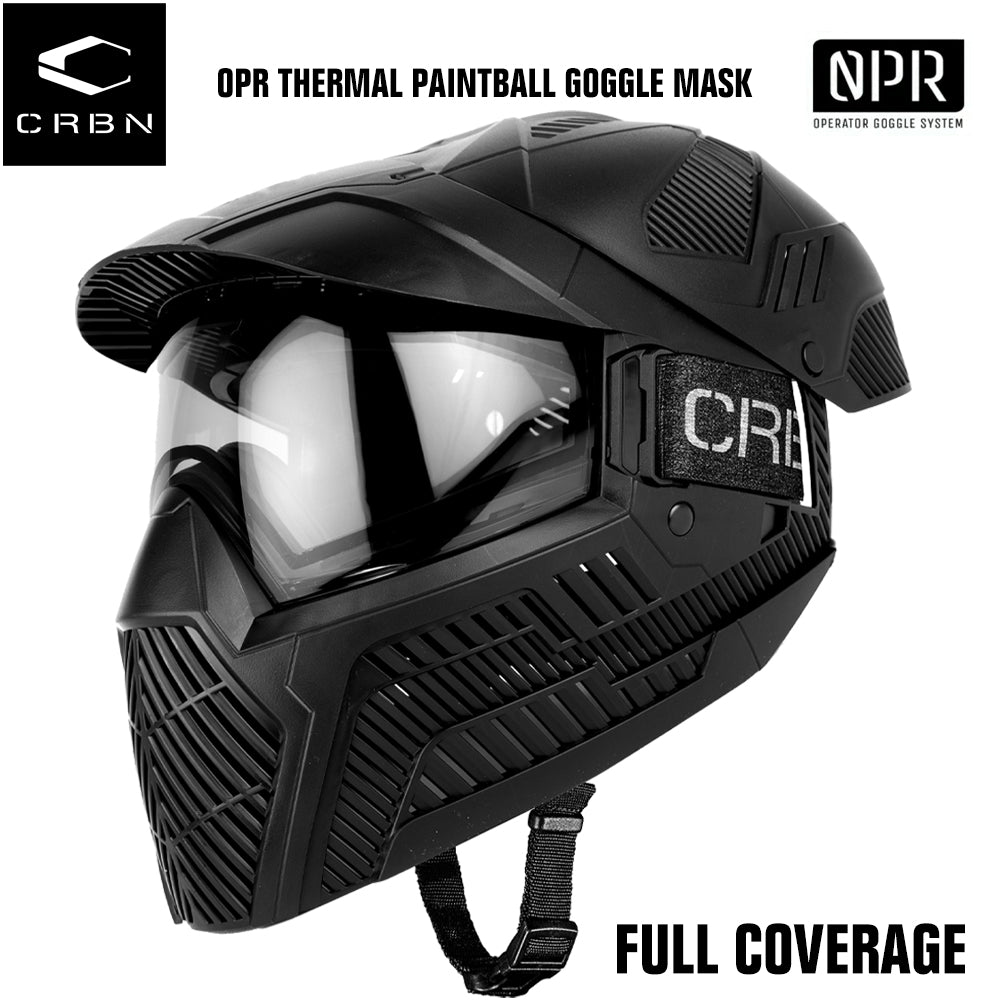 Carbon OPR Operator Thermal Paintball Goggles Mask