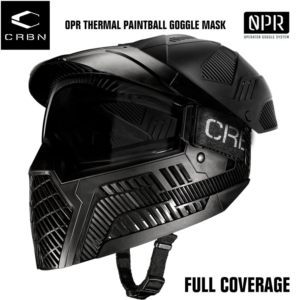 Carbon OPR Operator Thermal Paintball Goggles Mask