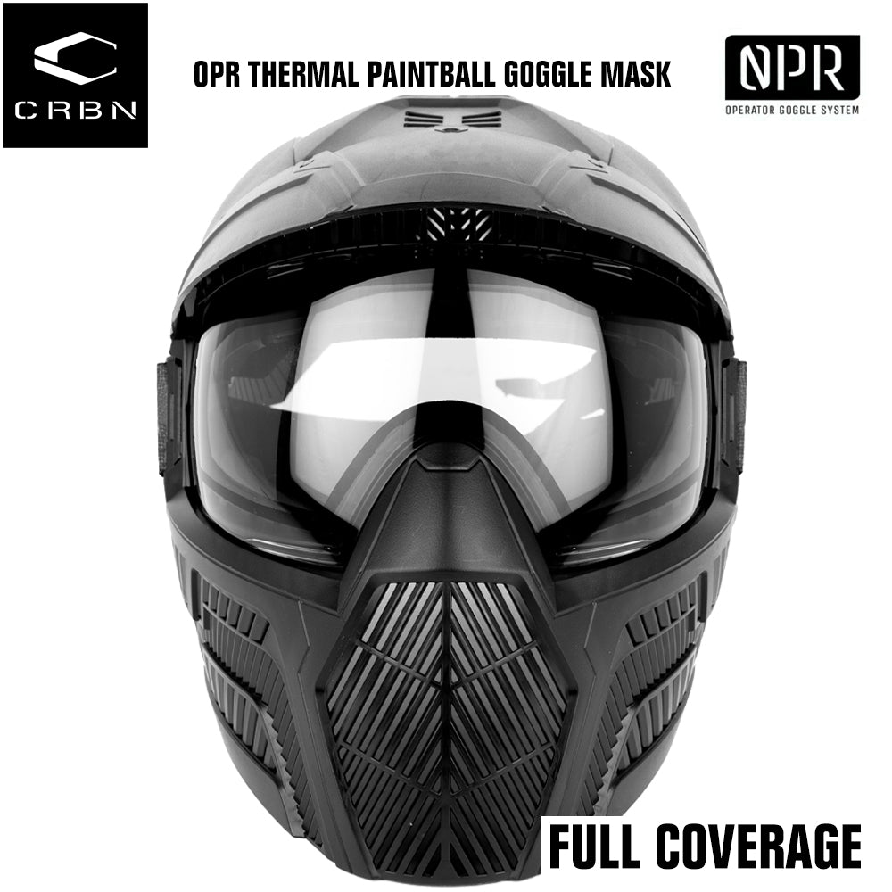 Carbon OPR Operator Thermal Paintball Goggles Mask