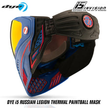Dye I5 Thermal Paintball Mask Goggles with GSR Pro Strap