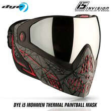 Dye I5 Thermal Paintball Mask Goggles with GSR Pro Strap