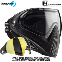 Dye I4 Thermal Paintball Goggles - Black
