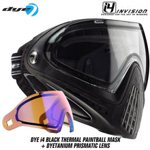 Dye I4 Thermal Paintball Mask Goggles + Thermal Lens Options