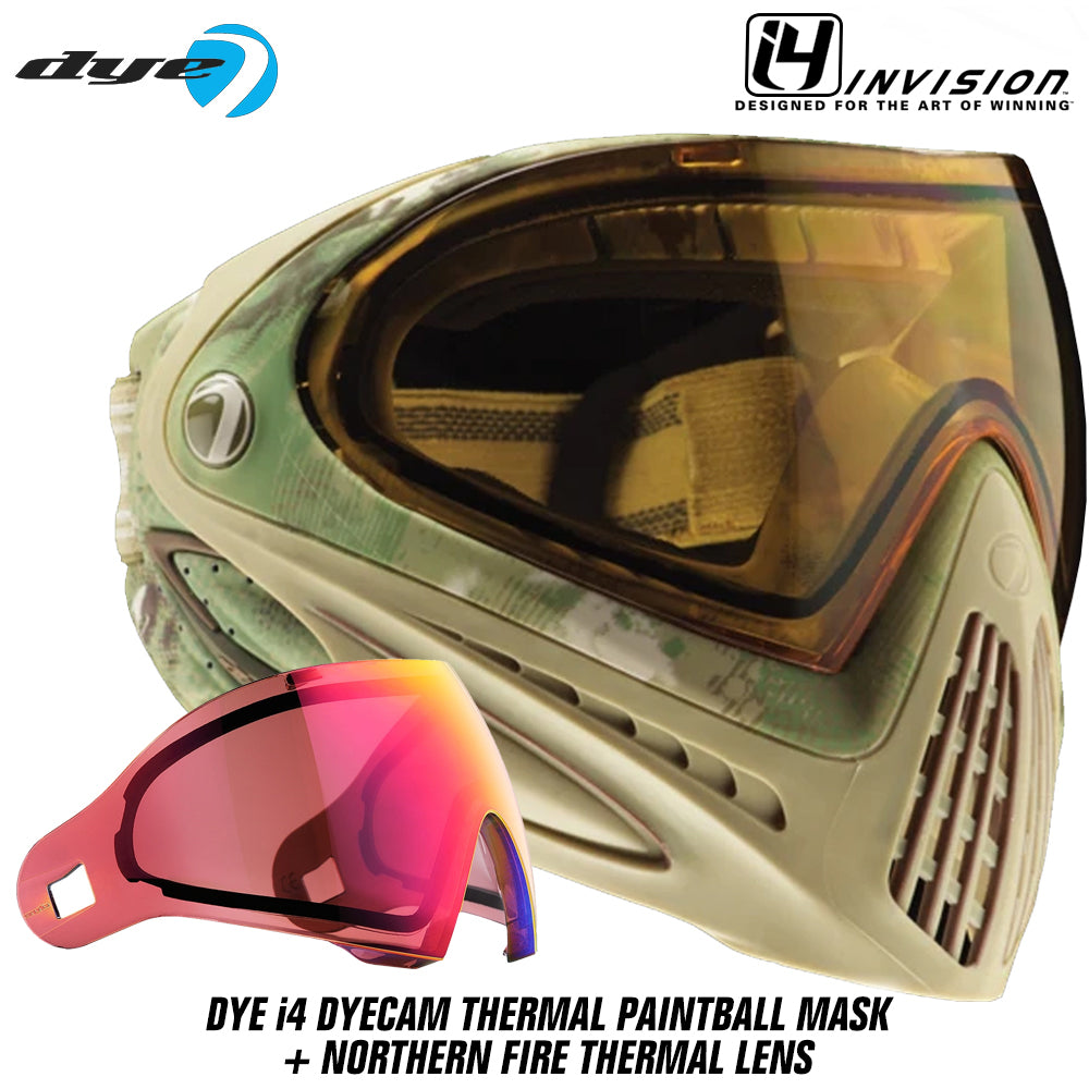 Dye I4 Thermal Paintball Goggles - DYECAM