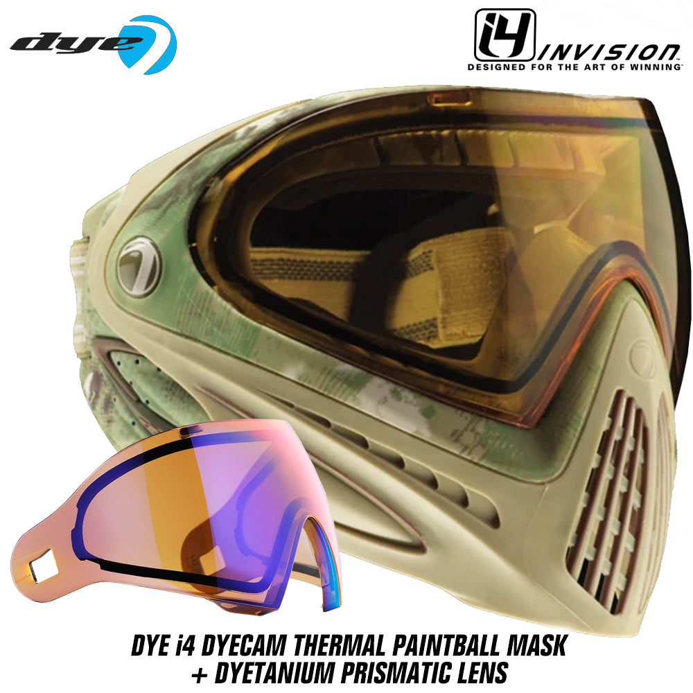 Dye I4 Thermal Paintball Goggles - DYECAM