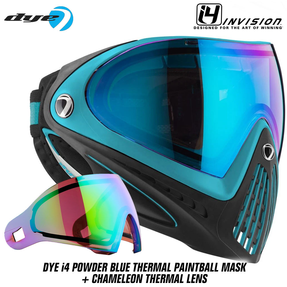 Dye I4 Thermal Paintball Mask Goggles + Thermal Lens Options
