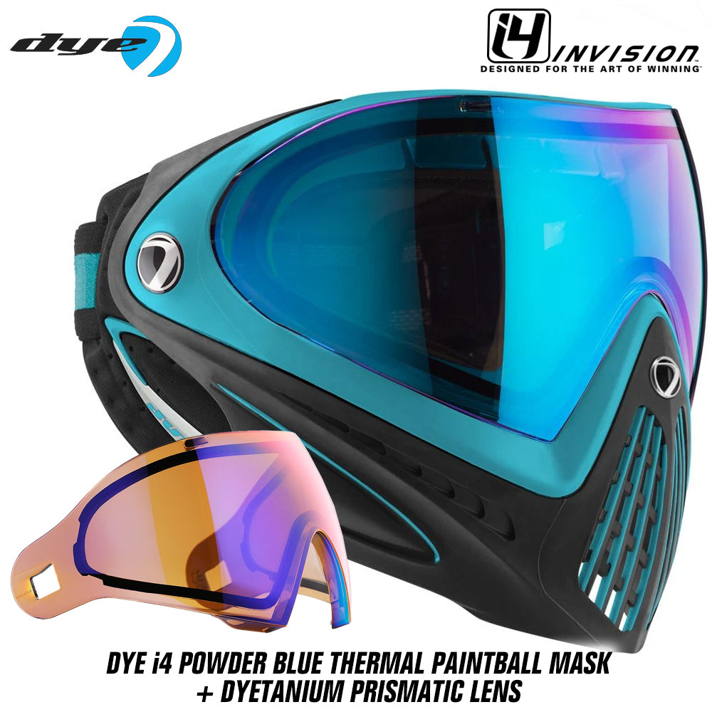 Dye I4 Thermal Paintball Mask Goggles + Thermal Lens Options