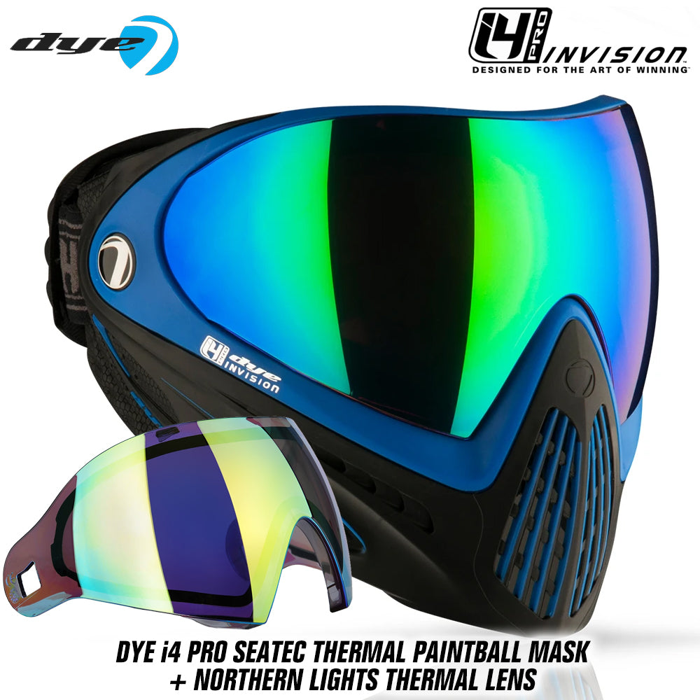 Dye I4 PRO Thermal Paintball Mask Goggles + Thermal Lens Options
