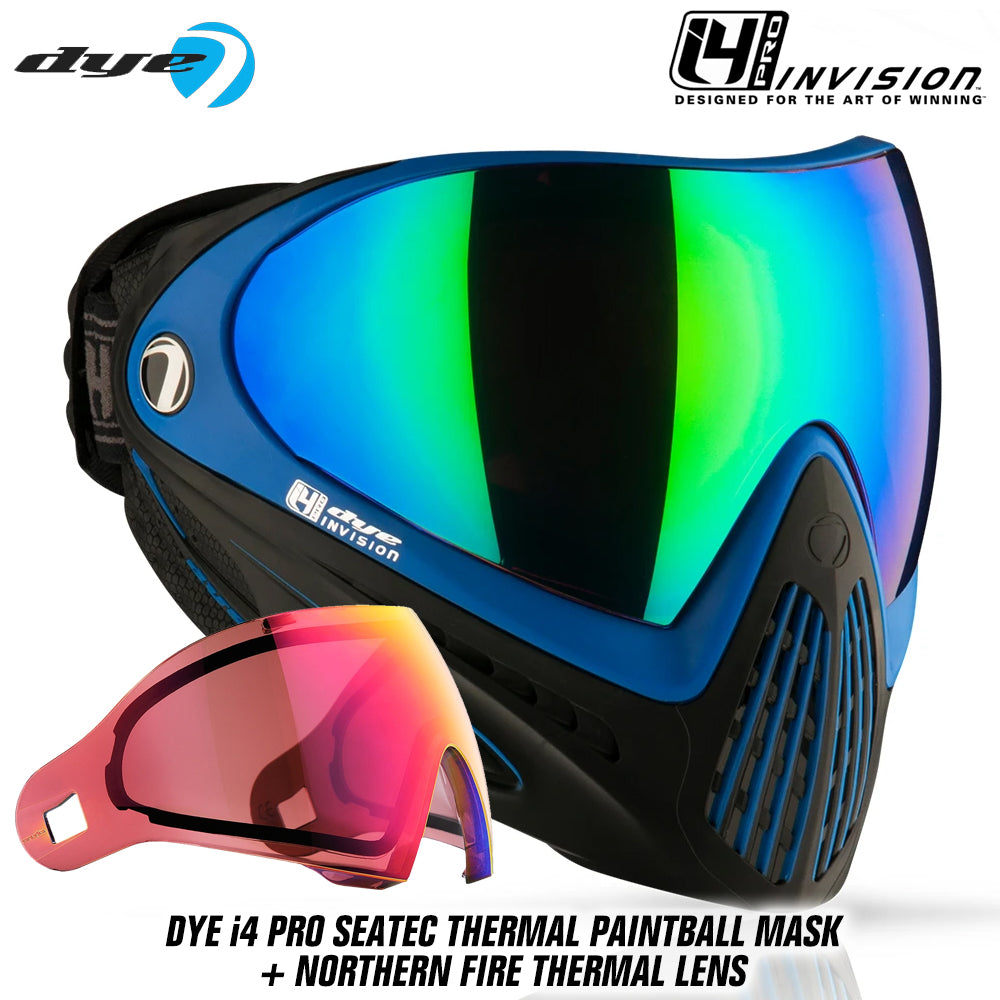 Dye I4 PRO Thermal Paintball Mask Goggles + Thermal Lens Options