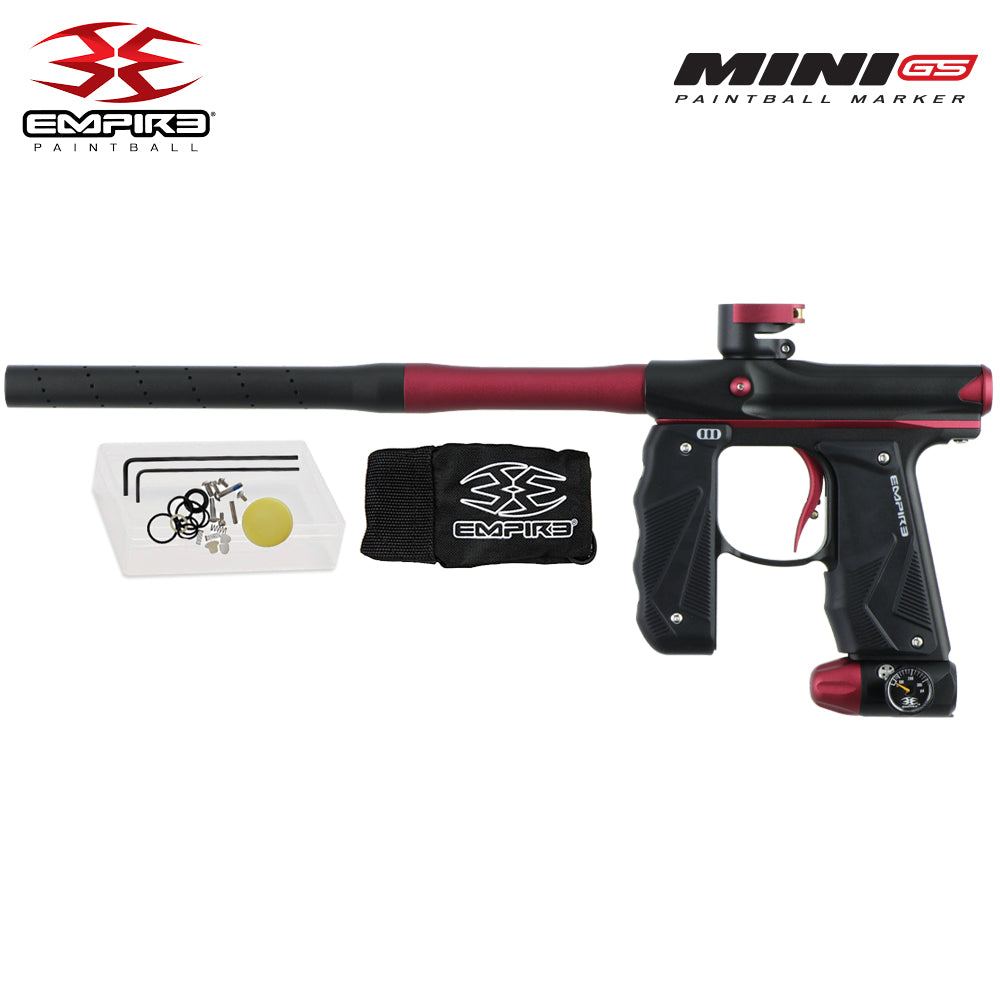 Empire Mini GS Advanced Electronic HPA Paintball Gun Package