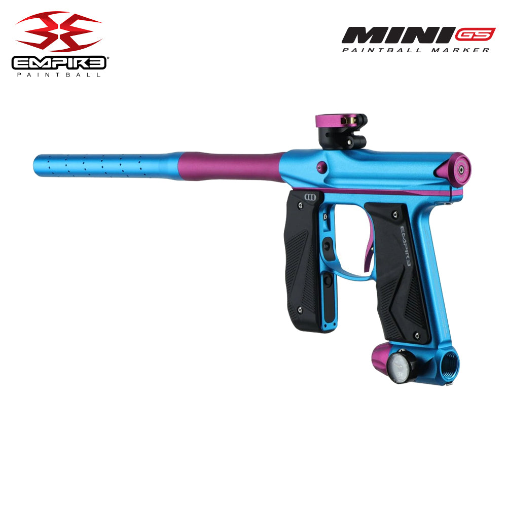 Empire Mini GS Electronic Full Auto Paintball Gun Starter Package w/ HK Army THERMAL HSTL Paintball Mask, 48/3000 Compressed Air HPA Paintball Tank, & Empire Halo Too Electronic Paintball Loader