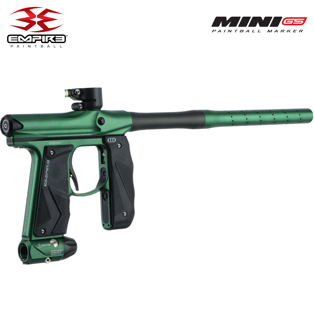 Empire Mini GS Advanced Electronic HPA Paintball Gun Package