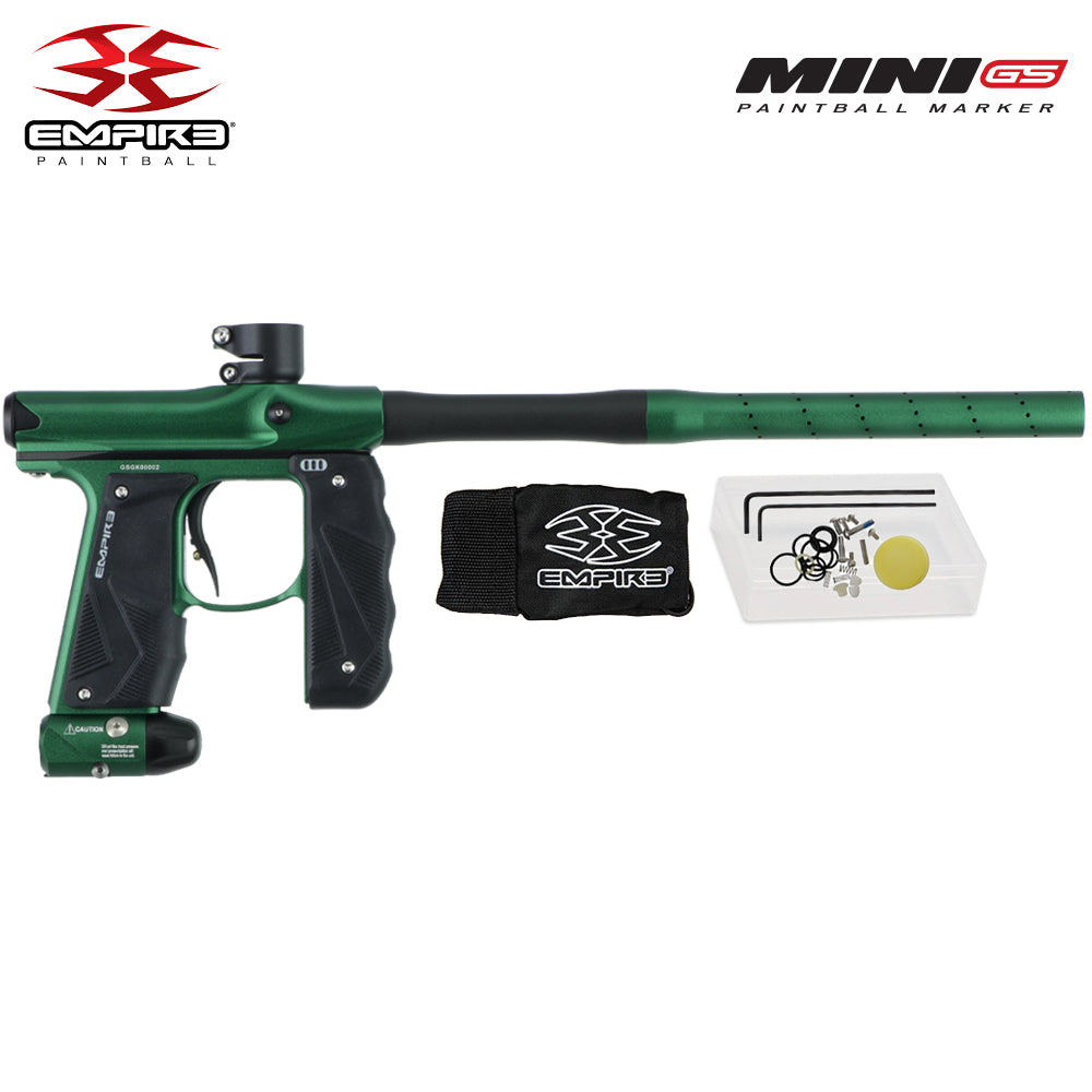 Empire Mini GS Advanced Electronic HPA Paintball Gun Package