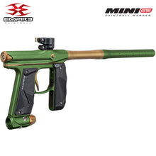 Empire Mini GS Electronic Paintball Gun .68 Caliber - Full Auto - Dust Olive / Dust Tan 2-pc Barrel